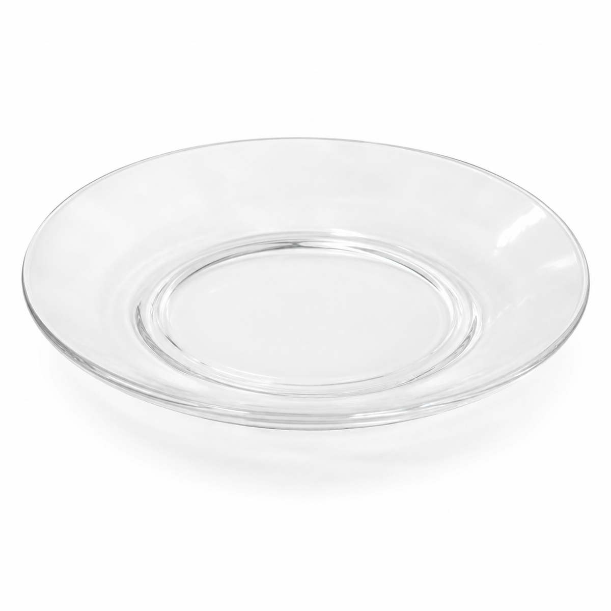 Clear Glass Serving Bowl – Elegant Decorative Fruit & Salad Bowl